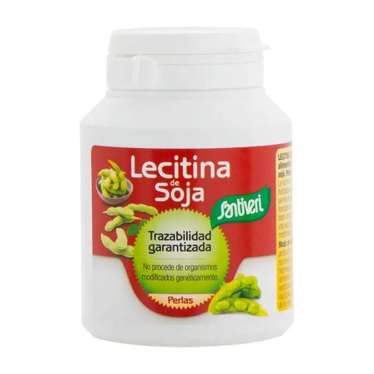 SANTIVERI Lecithin 107 Perlen Nahrungsergänzungsmittel Kosmetikpflege