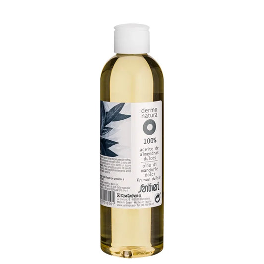 SANTIVERI Süßmandelöl 250 ml natürliches Pflegeöl für Haut und Haar Kosmetik