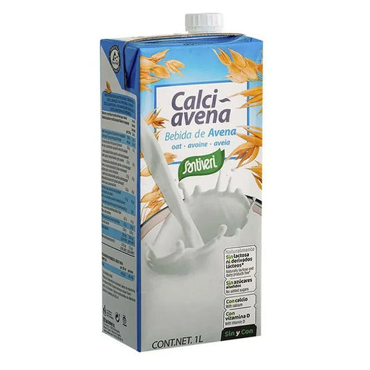 SANTIVERI Calciavena Haferdrink 6 x 1 Liter Packung Kosmetik