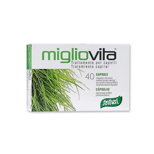 SANTIVERI Migliovita 40 Kapseln Nahrungsergänzung Kosmetik