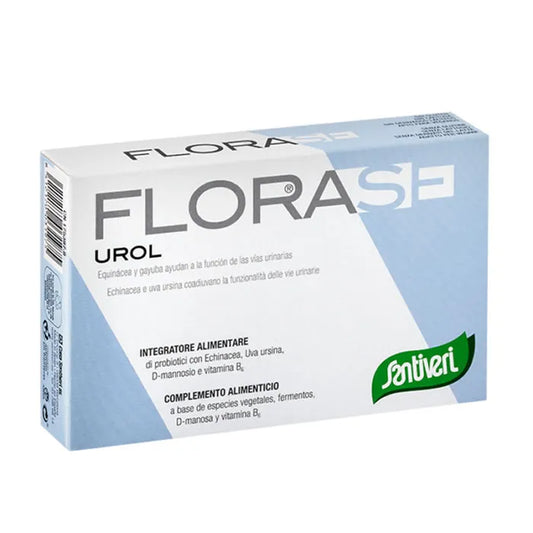 SANTIVERI Florase Urol 40 Kapseln Nahrungsergänzung Kosmetik