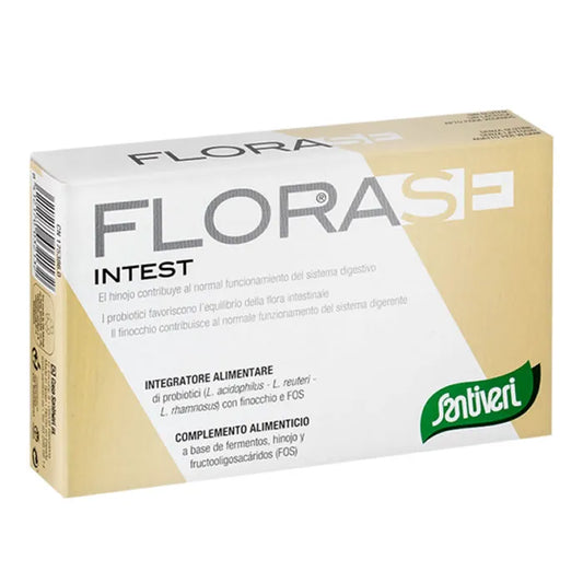 SANTIVERI Florase Intest 40 Kapseln Nahrungsergänzung für Darmflora Kosmetik