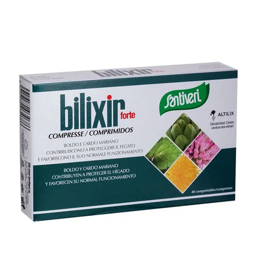 SANTIVERI Bilixir Forte 40 Tabletten Nahrungsergänzung Kosmetik