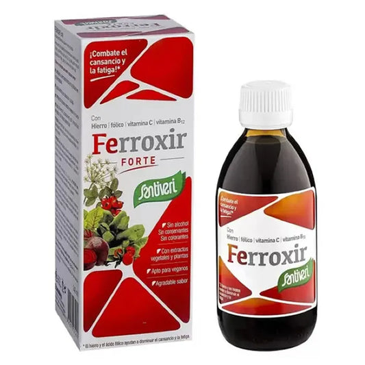 SANTIVERI Ferroxir Forte Sirup 240 ml Nahrungsergänzung Kosmetik