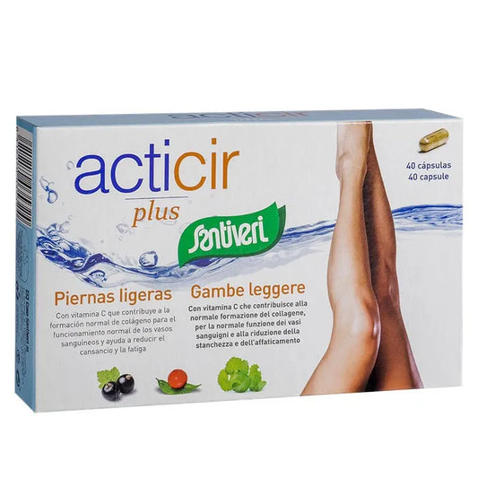 SANTIVERI Acticir Plus 40 Kapseln Nahrungsergänzungsmittel Kosmetik