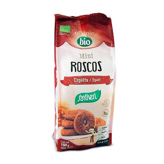 SANTIVERI Bio Dinkel Mini Bagels 150 g Kosmetik