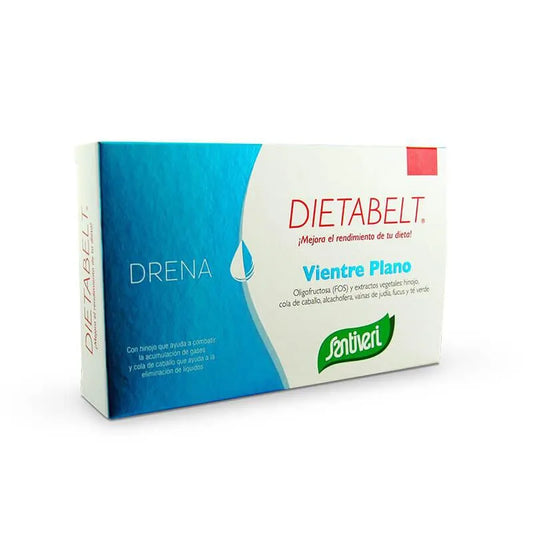 SANTIVERI Dietabelt 60 Kapseln zur Unterstützung eines flachen Bauchs Kosmetik