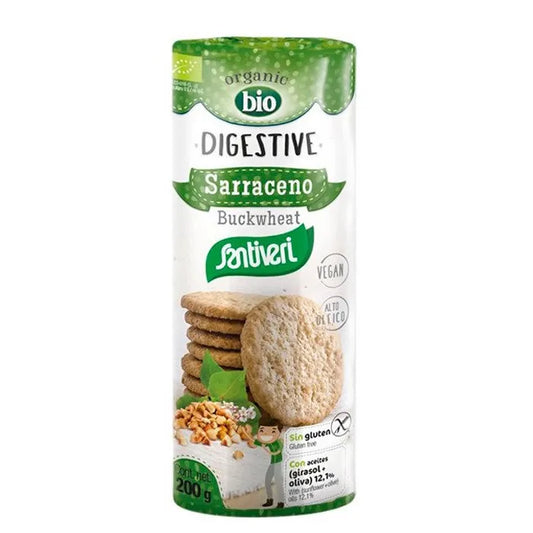 SANTIVERI Digestive Buchweizen Verdauungskekse 200 g Kosmetik