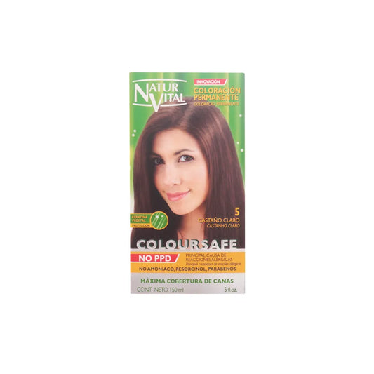 Naturaleza Y Vida Coloursafe Permanent Color 5 Light Brown 150 ml