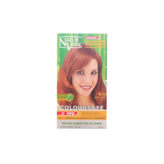 Naturaleza Y Vida Coloursafe Permanent 6.43 Hazelnut 150 ml