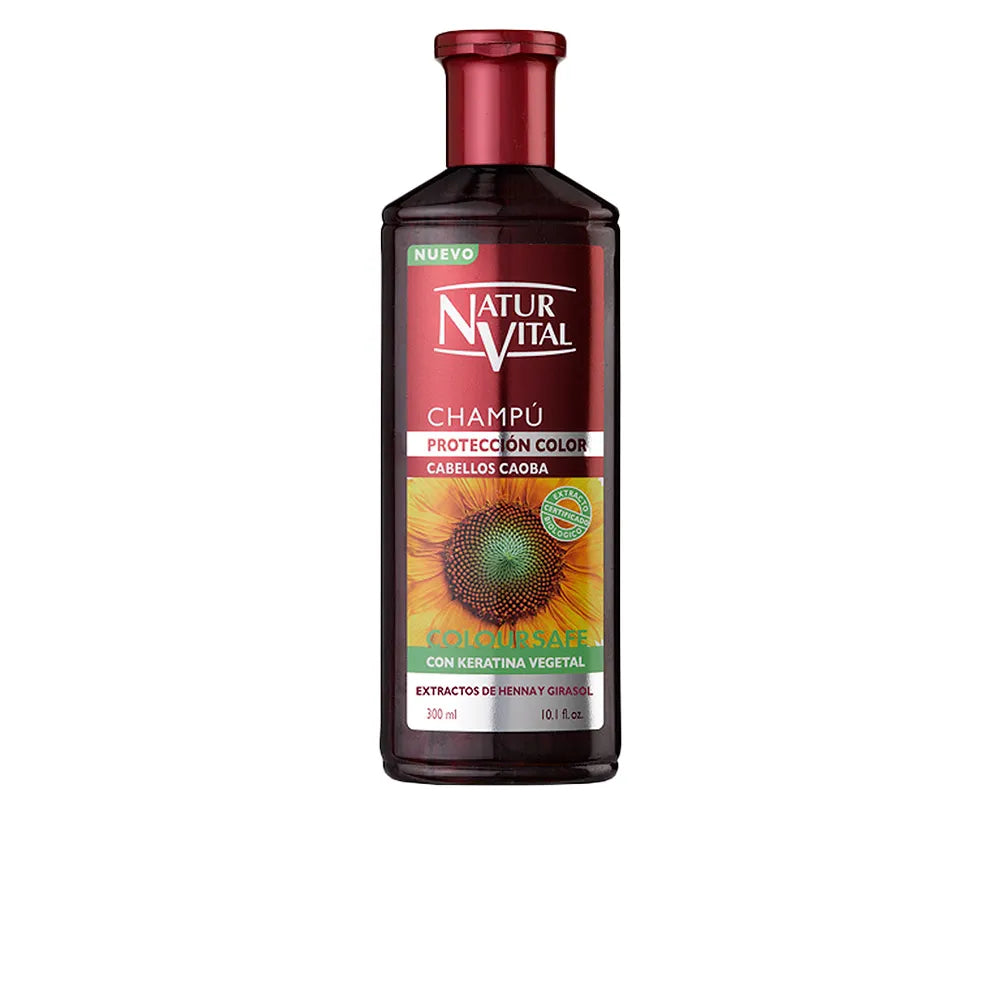 NATURALEZA Y VIDA NATURALEZA Y VIDA Color Shampoo Caoba 300 ml Haarpflege farbschützendes Shampoo