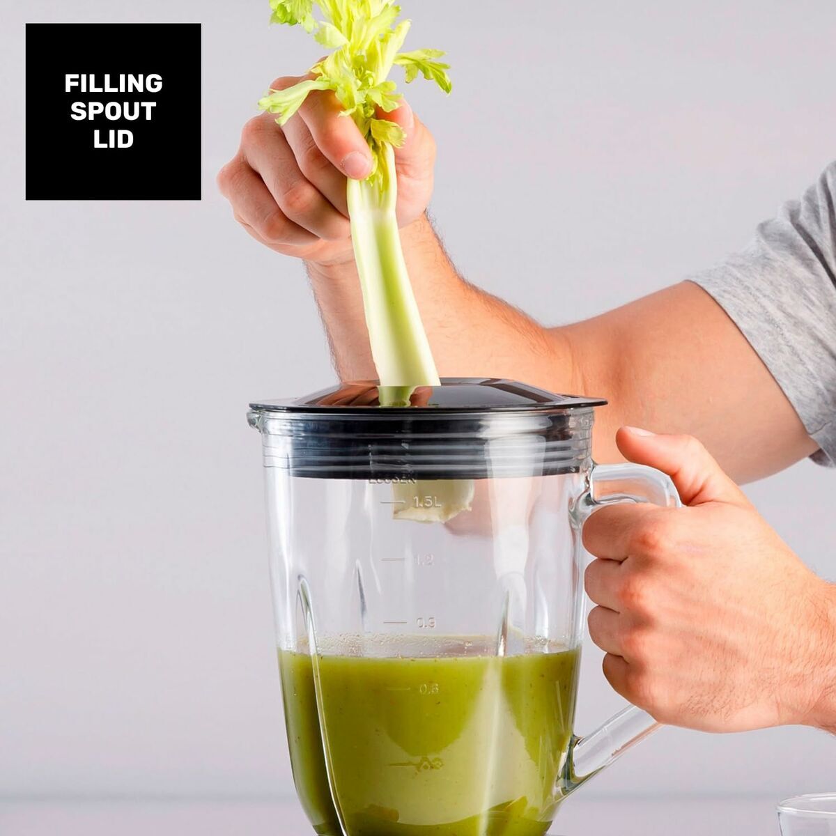 Taurus Standmixer Taurus Optima Go 1500 Grau 1,5 L