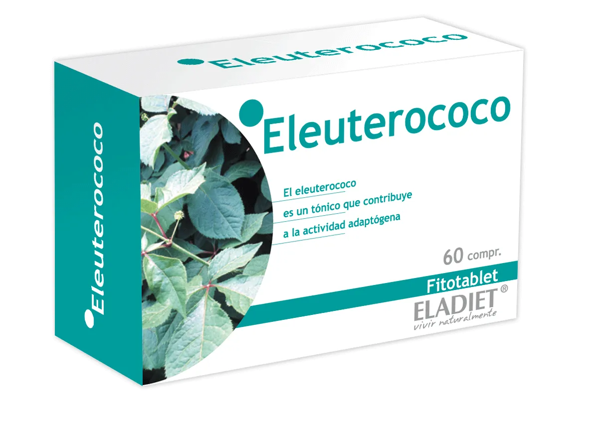 ELADIET ELADIET Eleuterococo Fitotablet 60 Tabletten Nahrungsergänzung Kosmetik