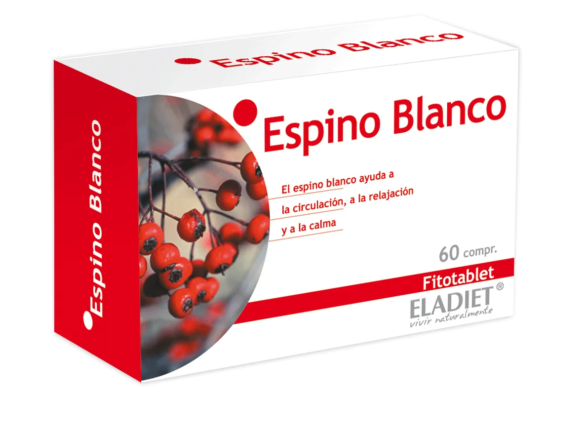 ELADIET ELADIET Espino Blanco Fitotabletten 60 Stück Nahrungsergänzung Kosmetik