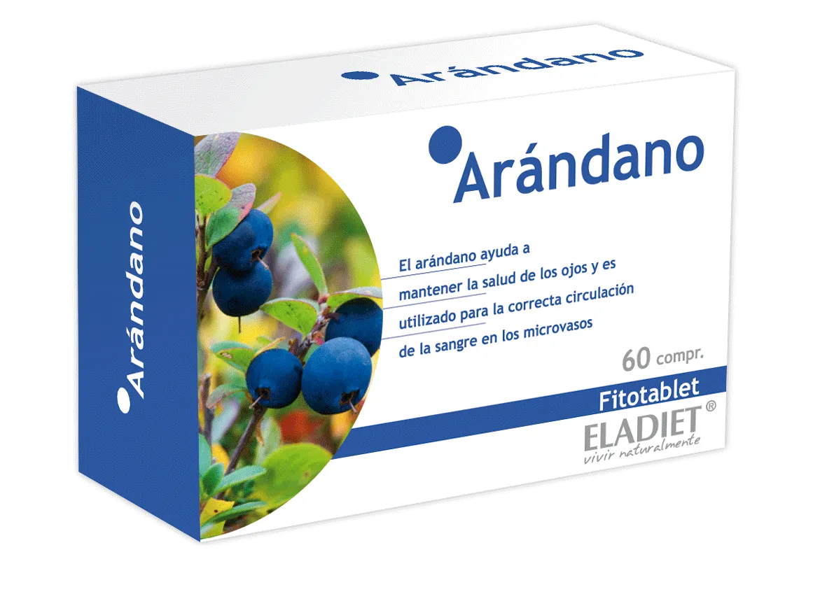ELADIET ELADIET Arandano Fitotablet 60 Tabletten Kosmetik Nahrungsergänzung