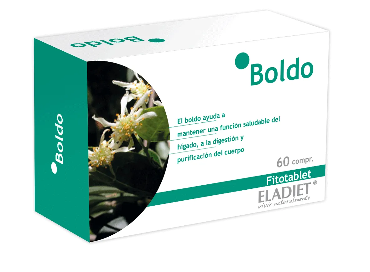 ELADIET ELADIET Boldo Fitotabletten 60 Stück Nahrungsergänzung Kosmetik