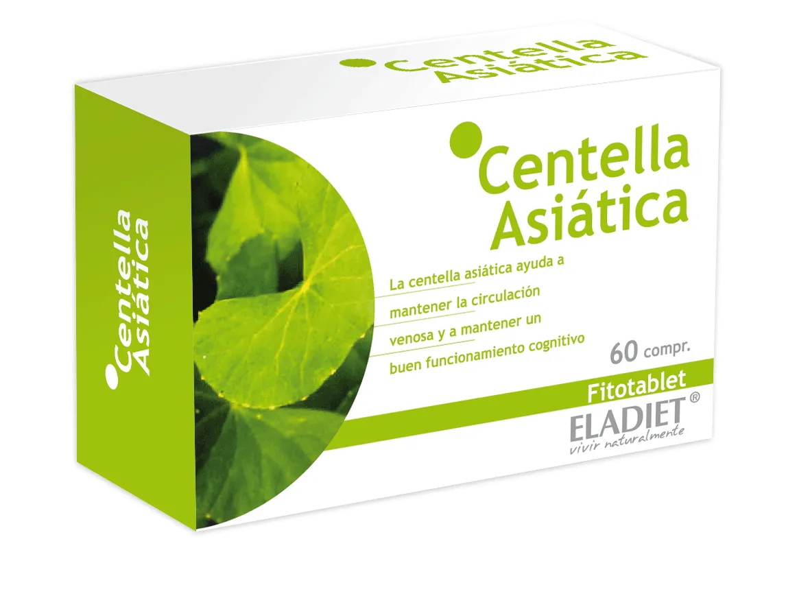 ELADIET ELADIET Centella Asiatica Fitotabletten 60 Stück Nahrungsergänzung Kosmetik