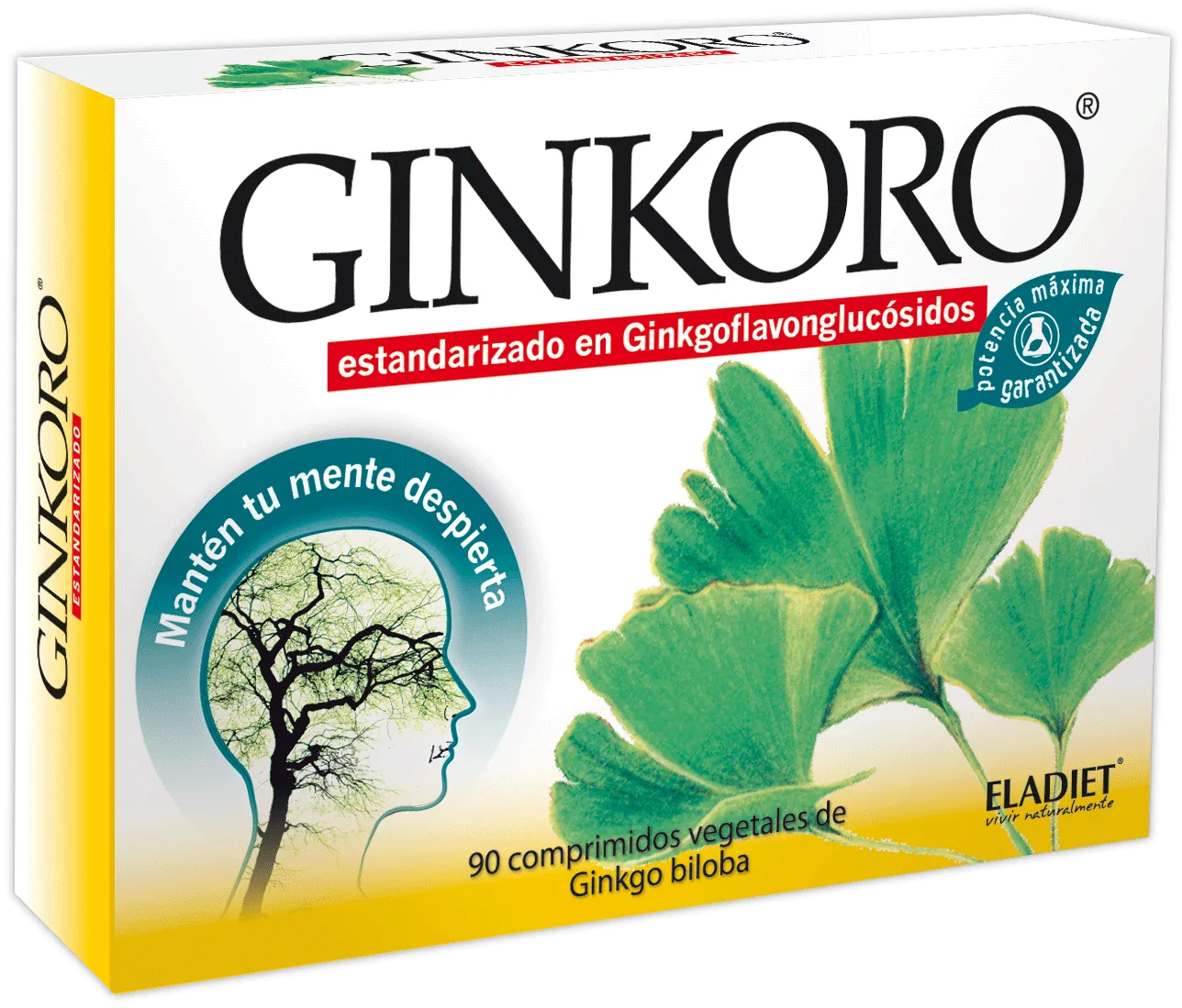 ELADIET ELADIET Ginkoro 90 Tabletten Nahrungsergänzungsmittel Kosmetik