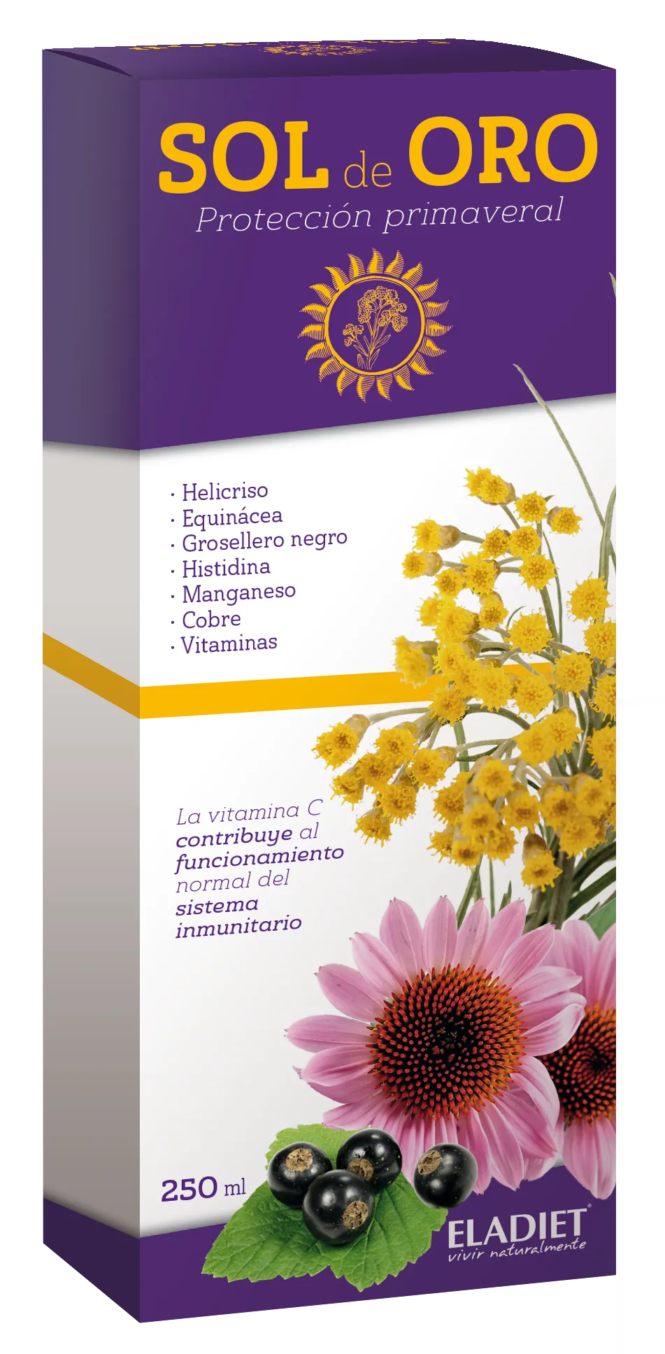 ELADIET ELADIET Sol De Oro Jarabe 250 ml Kosmetikpflege