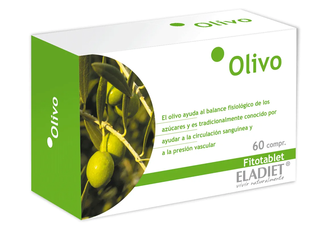 ELADIET ELADIET Fitotablet Olivo 30 mg 60 Tabletten Nahrungsergänzungsmittel Kosmetik