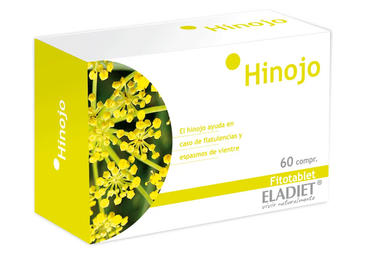 ELADIET Eladiet Hinojo 60 Comp 330 Mg Kosmetik