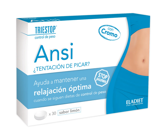 ELADIET Eladiet Triestop Ansi Limon Con Cromo 30 Comp Kosmetik