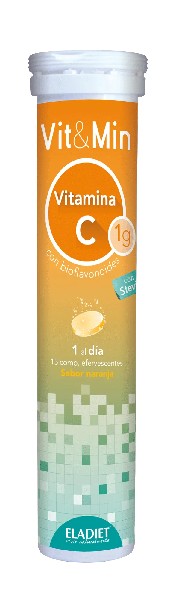 ELADIET ELADIET Vitamina C 15 Brausetabletten Vit y Min Nahrungsergänzung Kosmetik