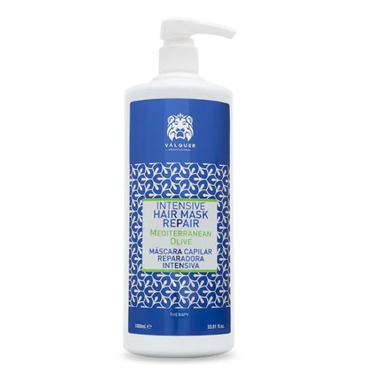 VALQUER Intensive Hair Mask Repair Mediterranean Olive 1000 ml Haarmaske