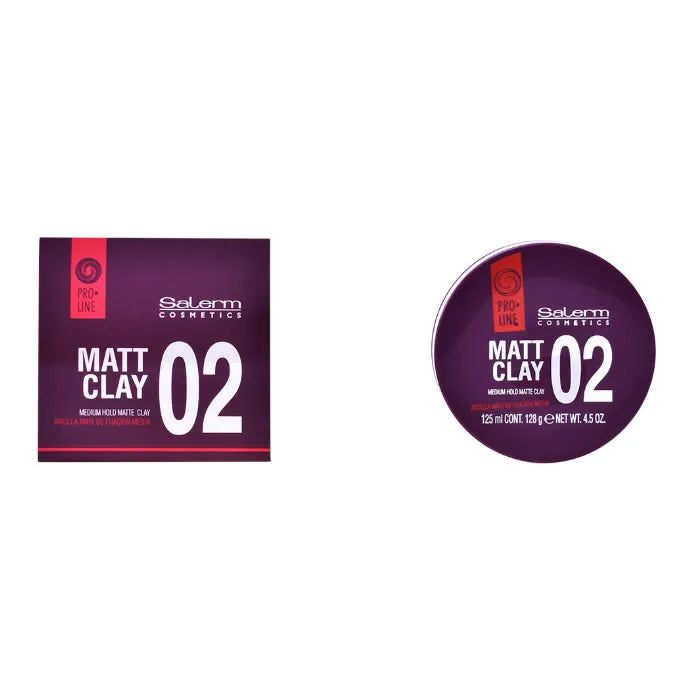 SALERM COSMETICS SALERM COSMETICS Matt Clay Medium Hold Matt Clay 125 ml Haarstyling Tonerde Make-up