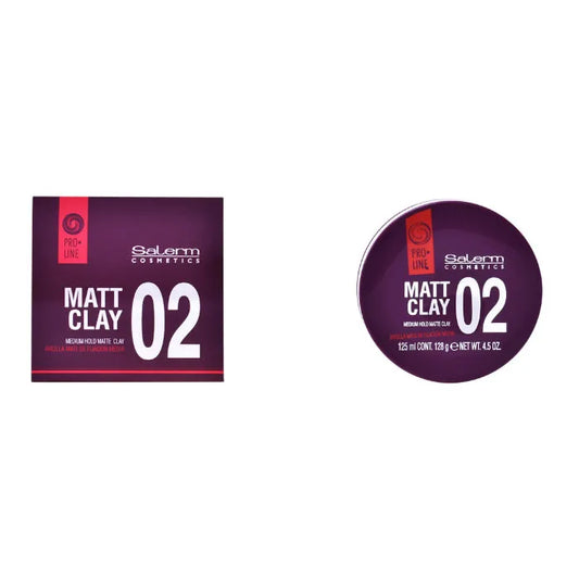 SALERM COSMETICS SALERM COSMETICS Matt Clay Medium Hold Matt Clay 125 ml Haarstyling Tonerde Make-up