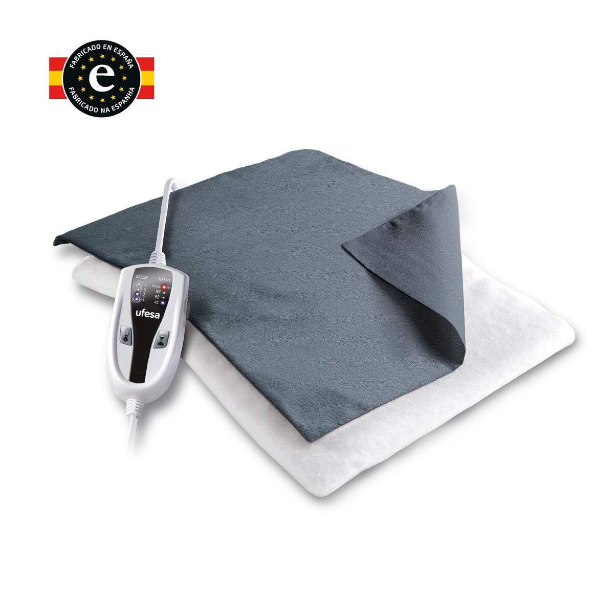 Ufesa Elektrische Kissen Für Rücken Und Nacken Ufesa 2Ph Grau 100 W