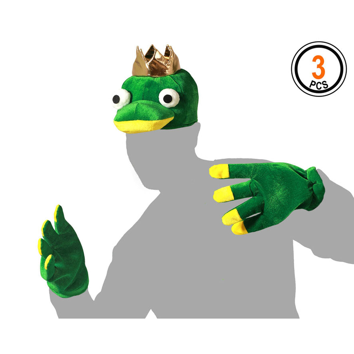 Bigbuy Carnival Verkleidung Für Erwachsene Frosch