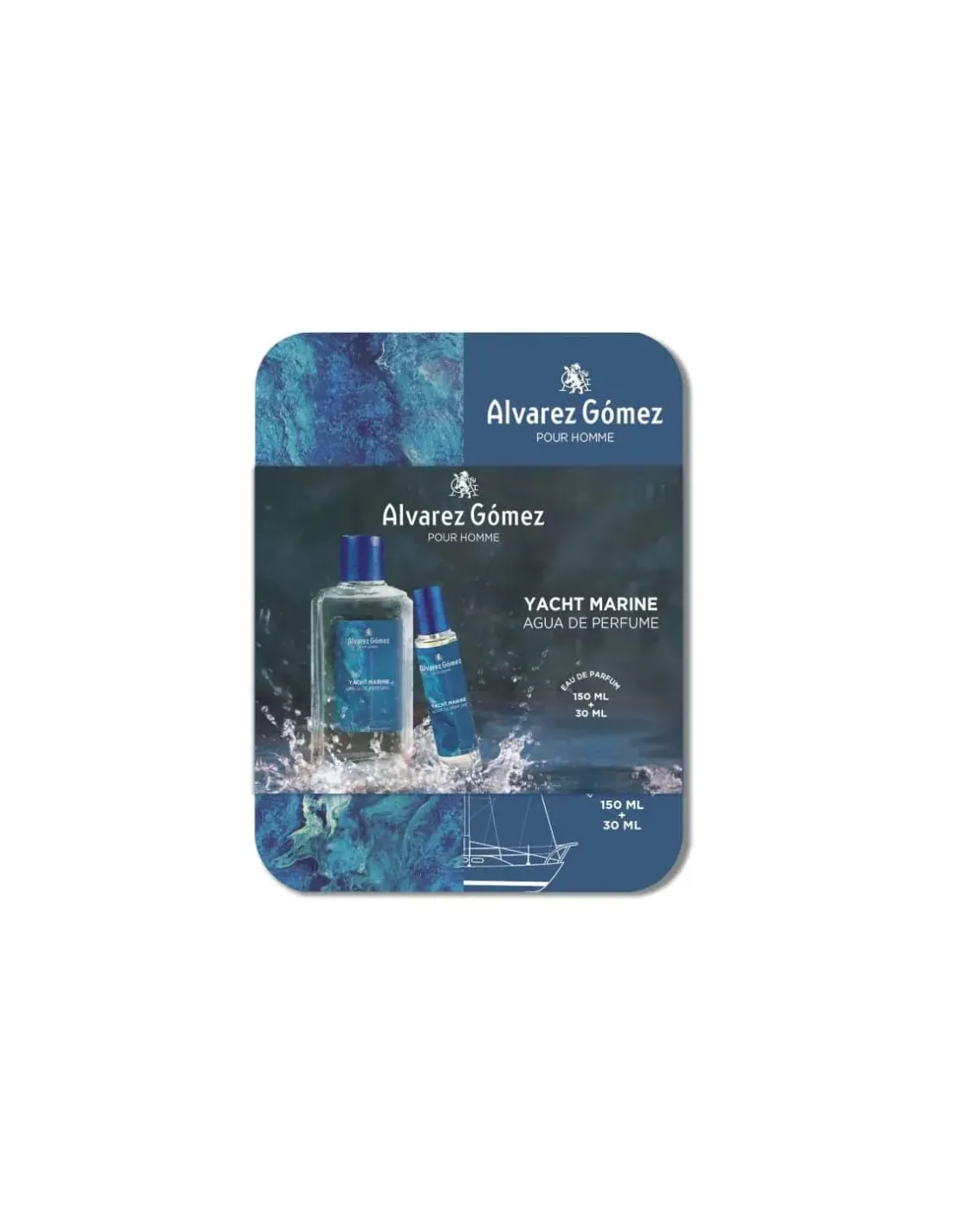 ALVAREZ GÓMEZ ALVAREZ GÓMEZ Yacht Marine Set 2-teilig Kosmetik