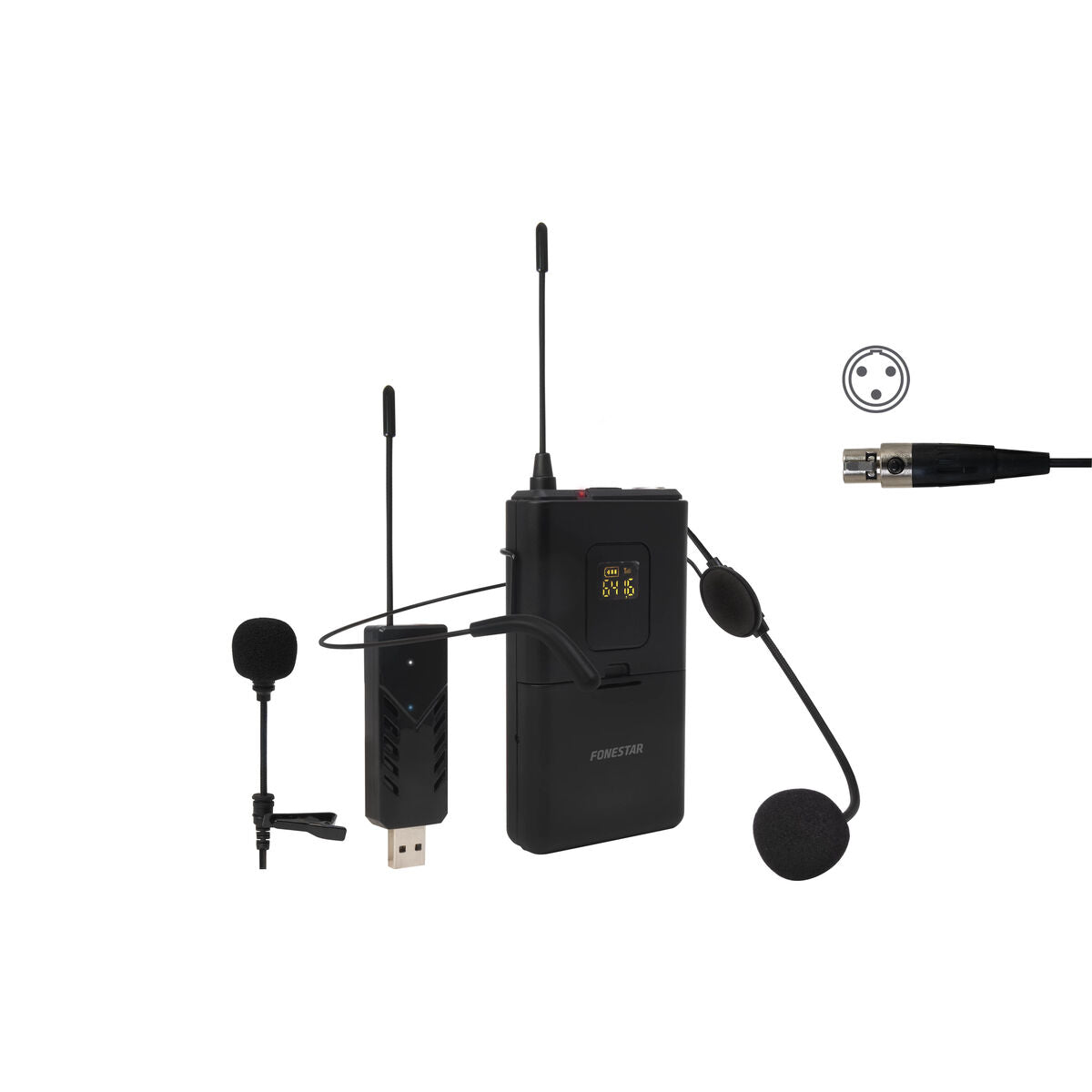 Fonestar Mikrofon Fonestar Wi-Mic Uhf