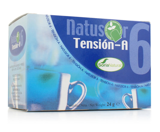 SORIA Natusor 6 Tension-A 20 Filtros Kosmetik
