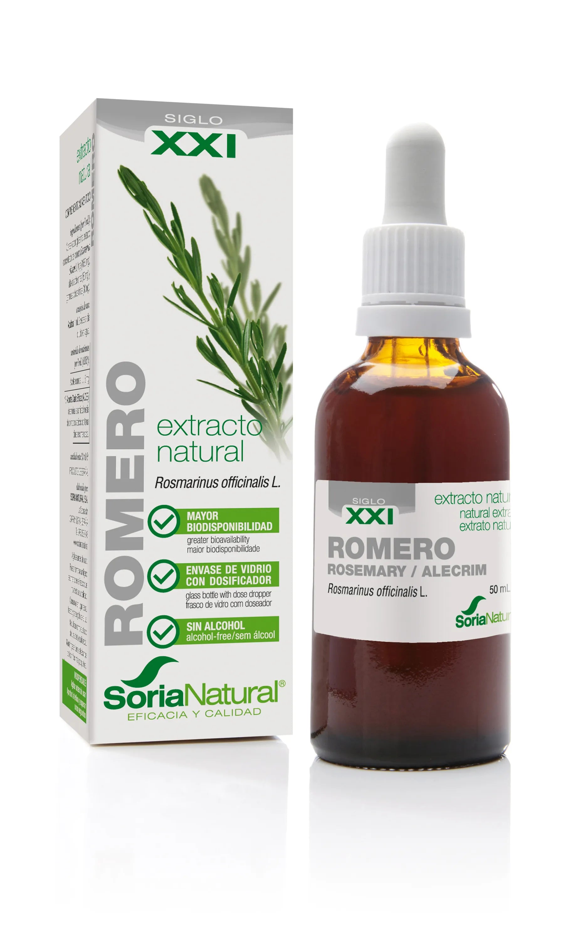 SORIA SORIA Extracto De Romero S XXI 50 ml Rosmarin Extrakt Kosmetikpflege