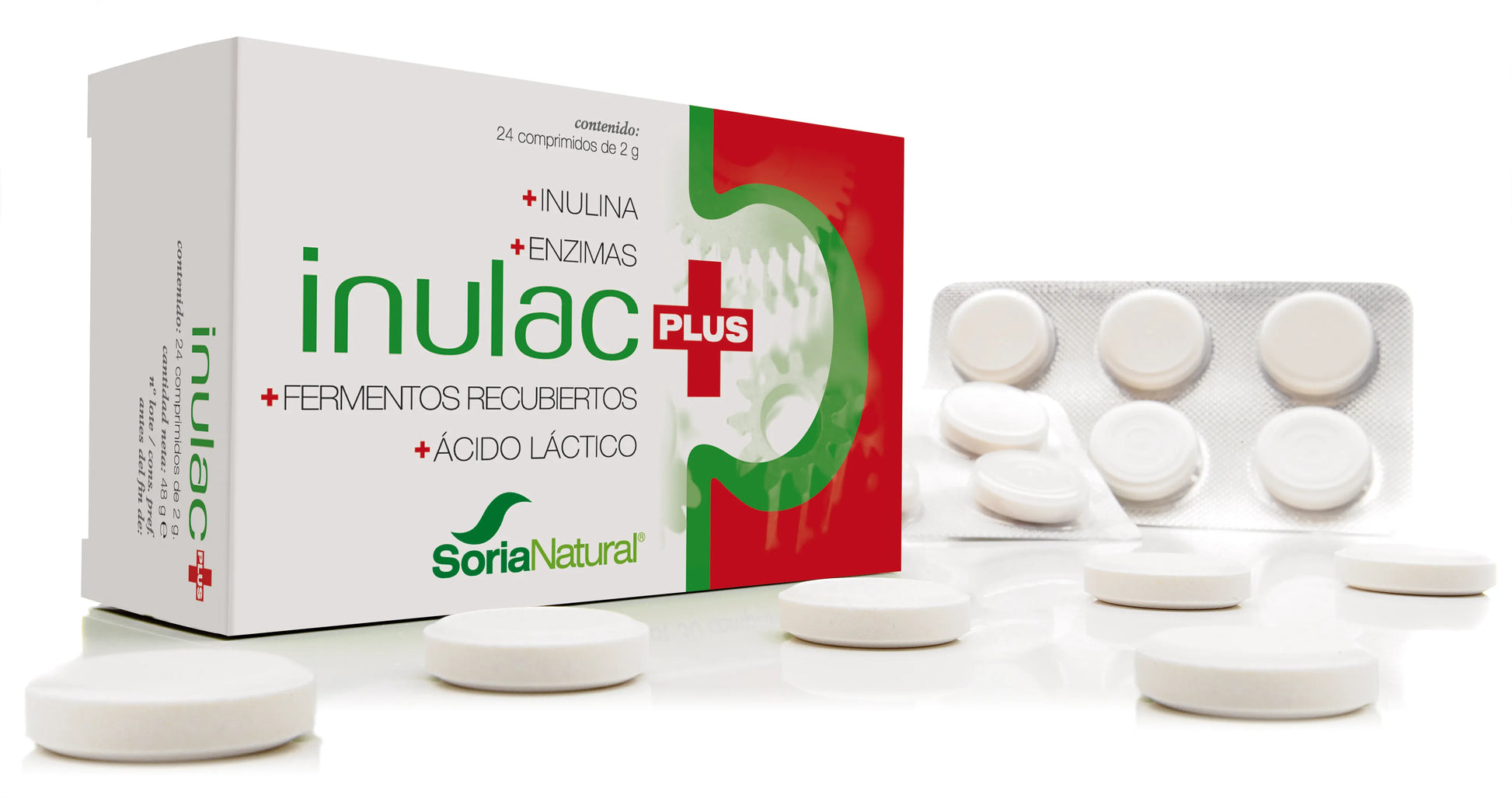 SORIA SORIA Inulac Plus 2 g 24 Tabletten Nahrungsergänzung Kosmetik