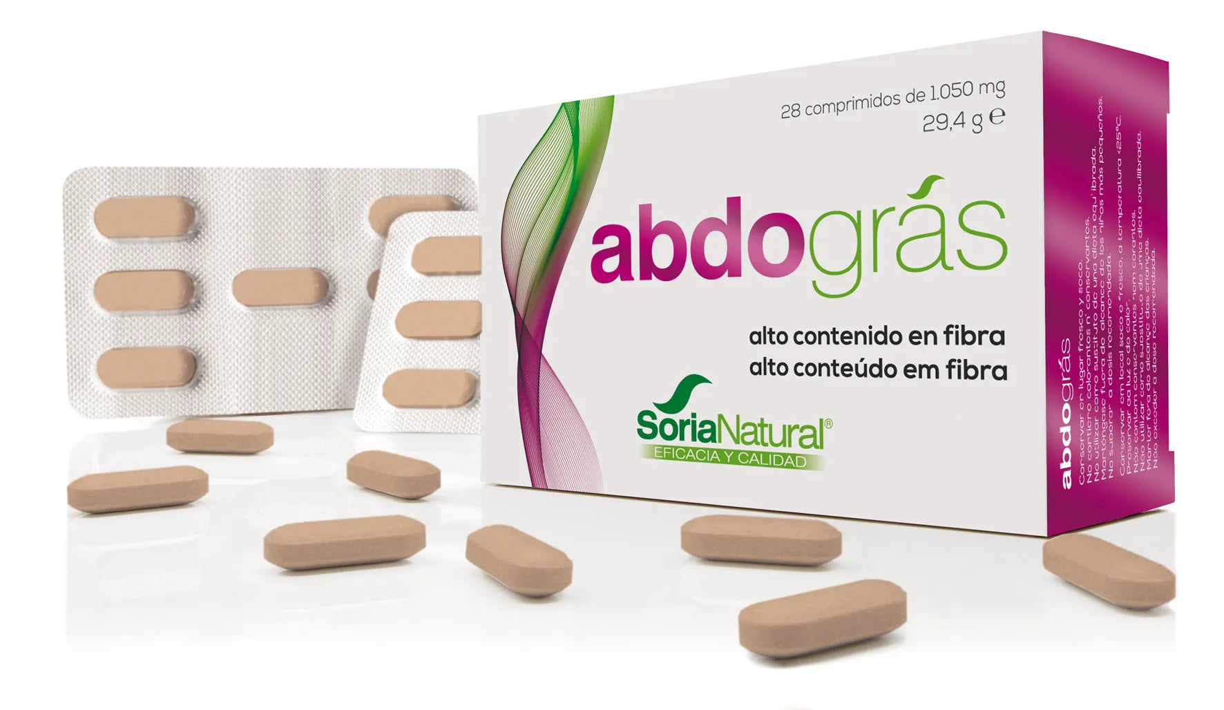 SORIA SORIA Abdogras 1050 mg 28 Tabletten Nahrungsergänzung Kosmetik