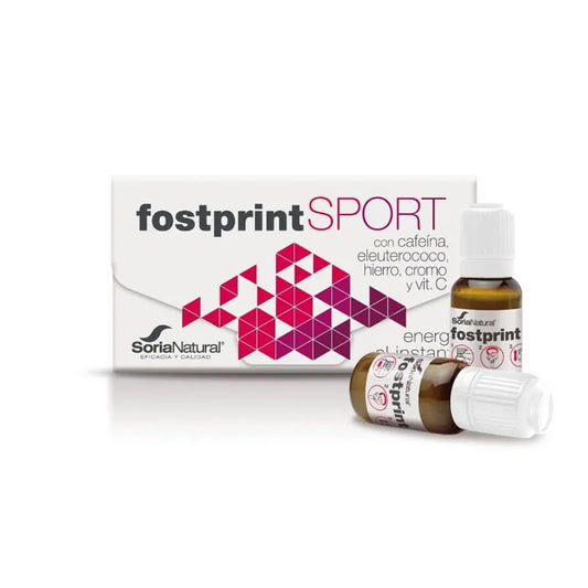 SORIA NATURAL Fostprint Sport 20 Ampullen je 15 ml Kosmetikpflege
