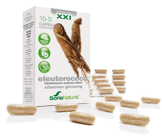 SORIA 15-S Eleuterococo 690 Mg 30 Cap Liberac Prolongada Kosmetik