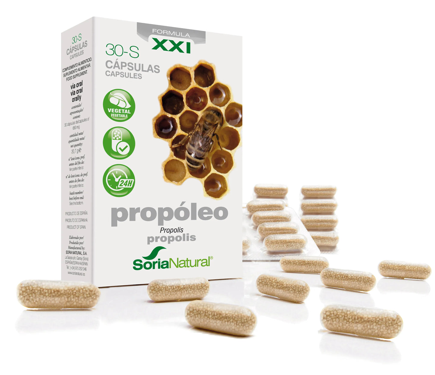 SORIA SORIA Propoleo Liberacion Prolongada Kapseln 30 Stück Kosmetik