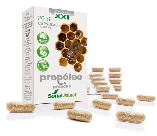 SORIA SORIA Propoleo Kapseln 30 Stück Liberacion Prolongada zur Anwendung Kosmetik