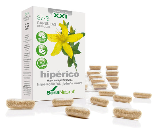 SORIA 37-S Hiperico 30 Caps Liberacion Prolongada Kosmetik