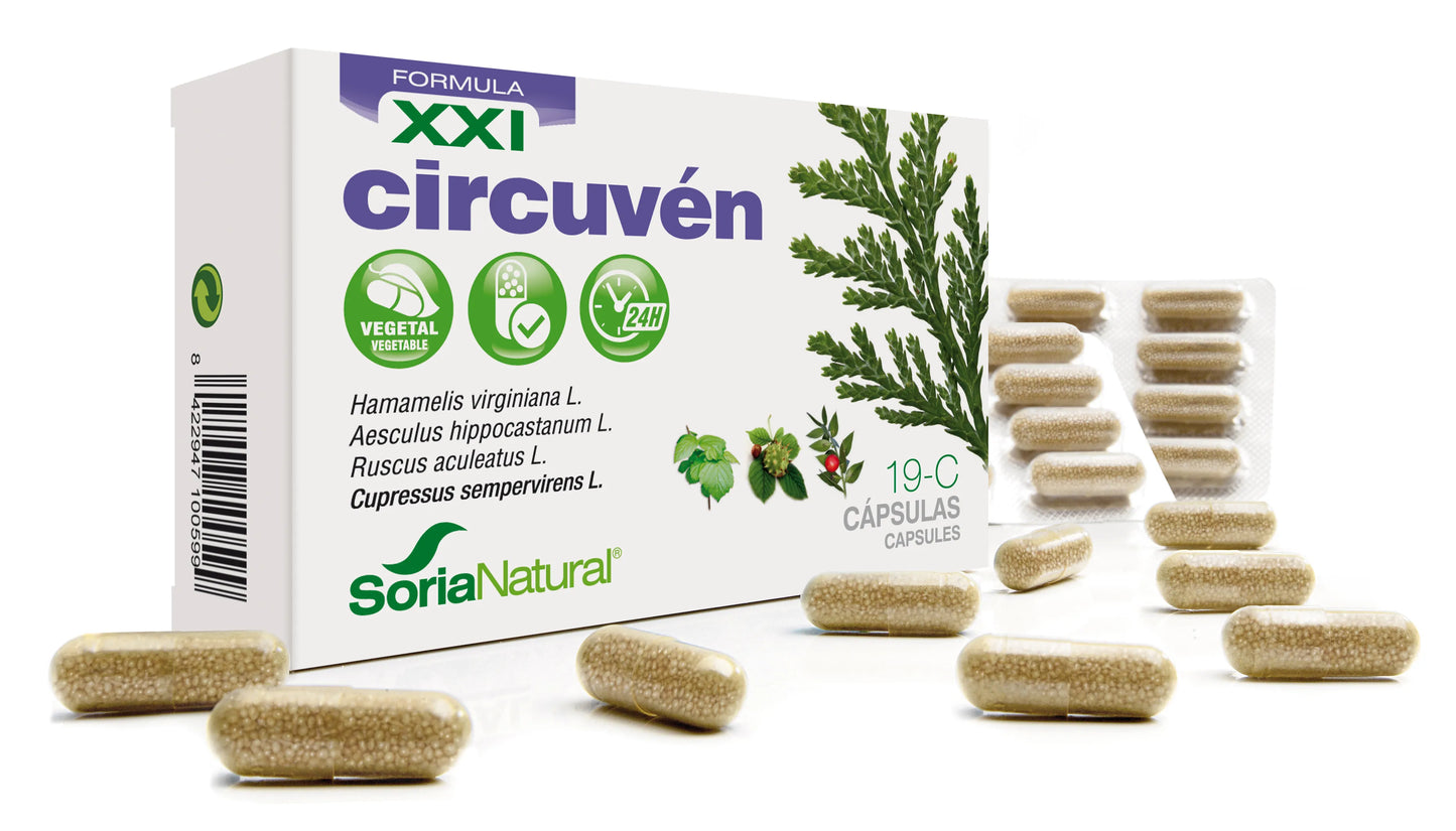 SORIA SORIA Circuven 19-C Kapseln 30 Stück Nahrungsergänzung Kosmetik
