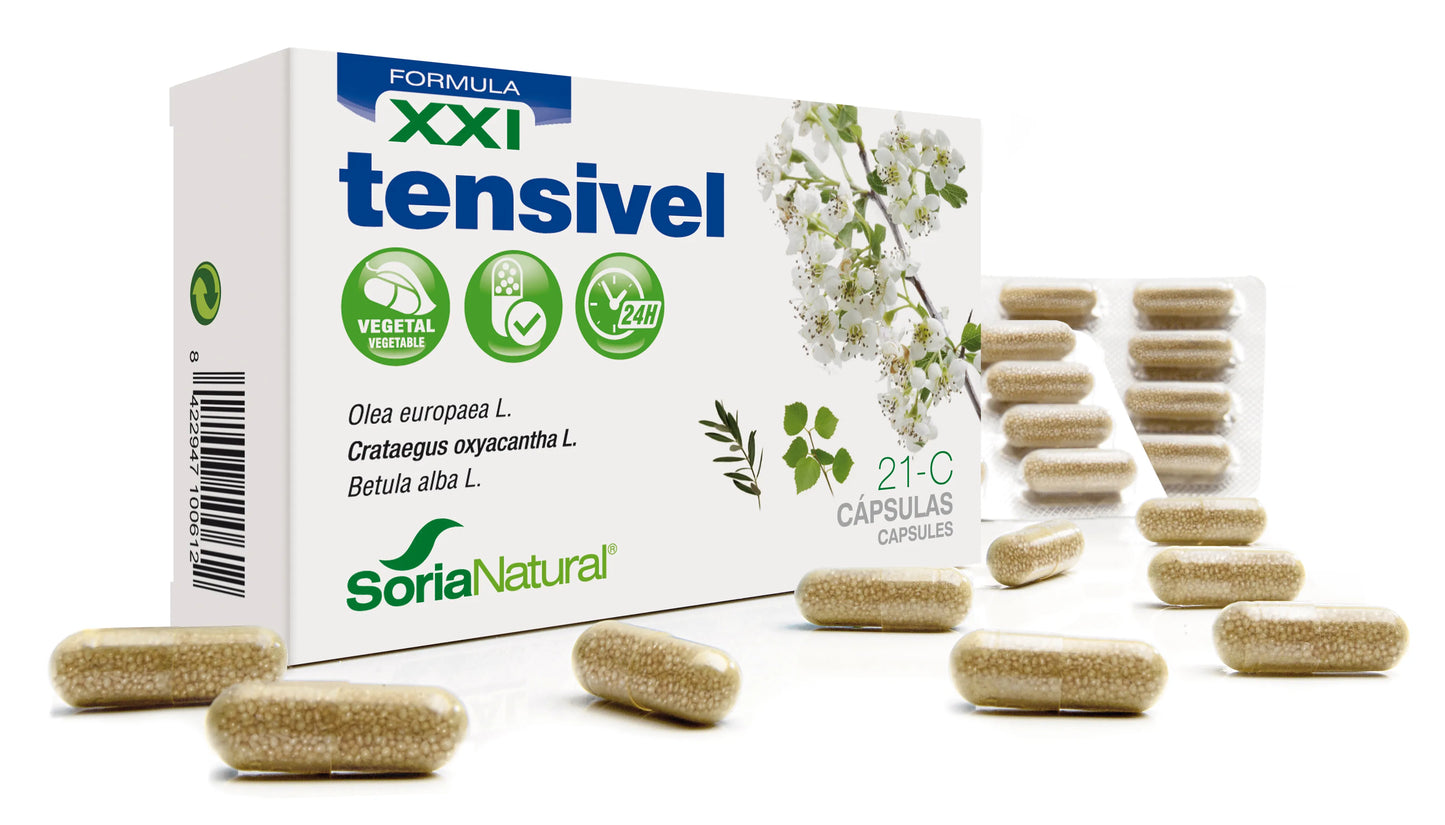 SORIA SORIA 21-C Tensivel 600 mg 30 Kapseln mit verlängerter Freisetzung Kosmetik
