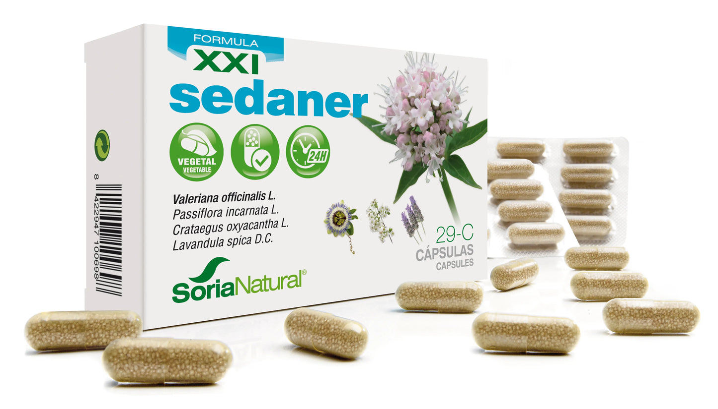 SORIA SORIA 29-C Sedaner Kapseln 30 Stück Nahrungsergänzungsmittel Kosmetik