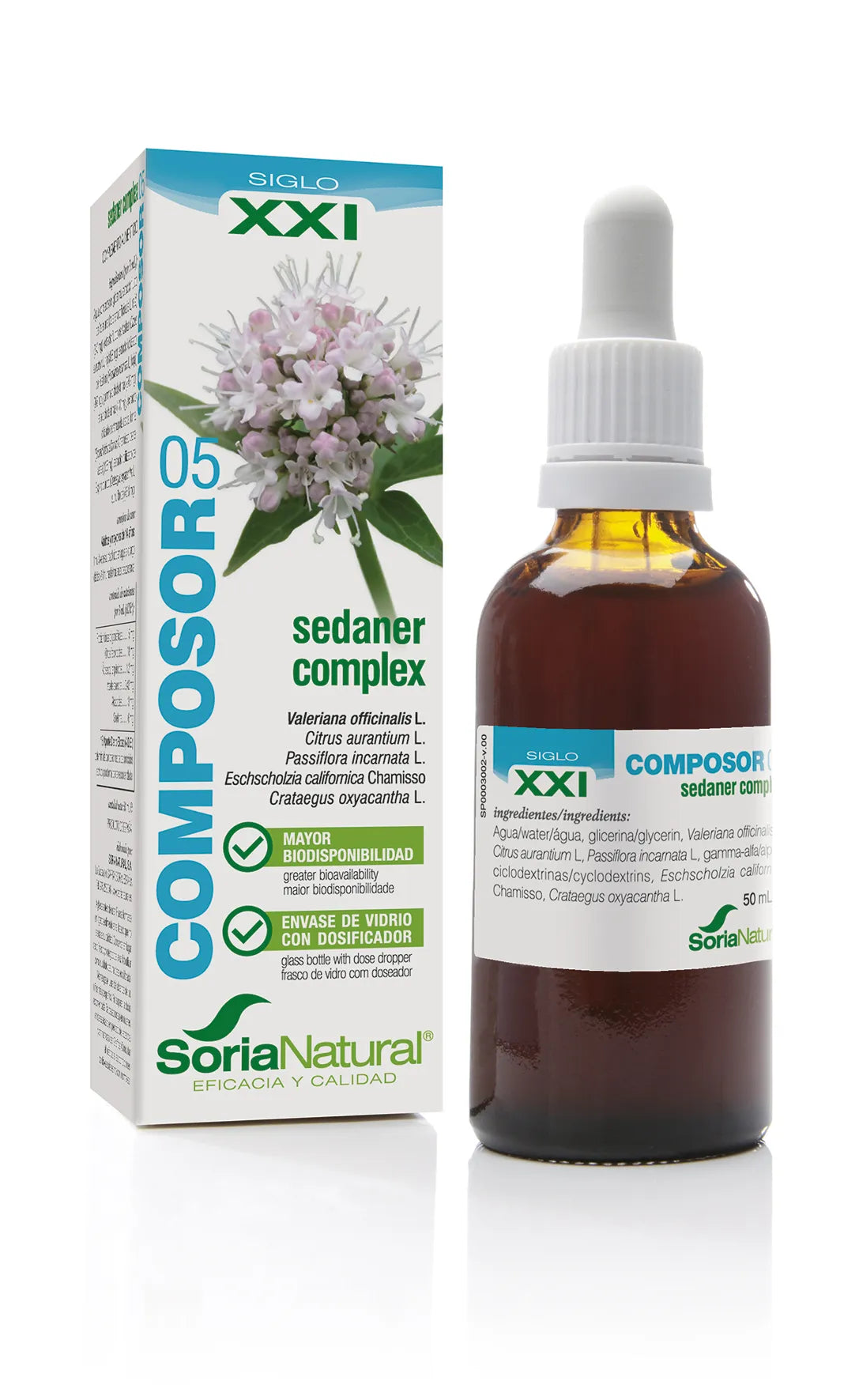 SORIA SORIA Composor 5 Sedaner 50 ml Kosmetikprodukt