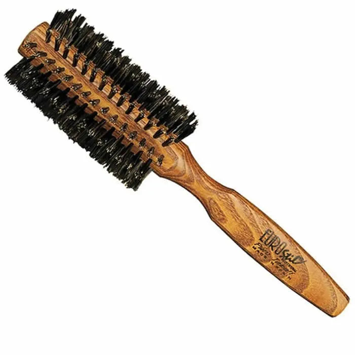 EUROSTIL EUROSTIL Boar-Bristle Haarbürste 33 mm Naturborsten Bürste Kosmetik