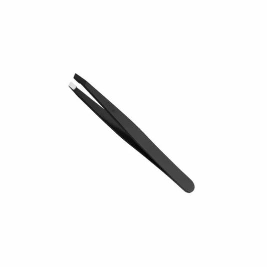 EUROSTIL Pinzette aus schwarzem Edelstahl 9 cm Kosmetik