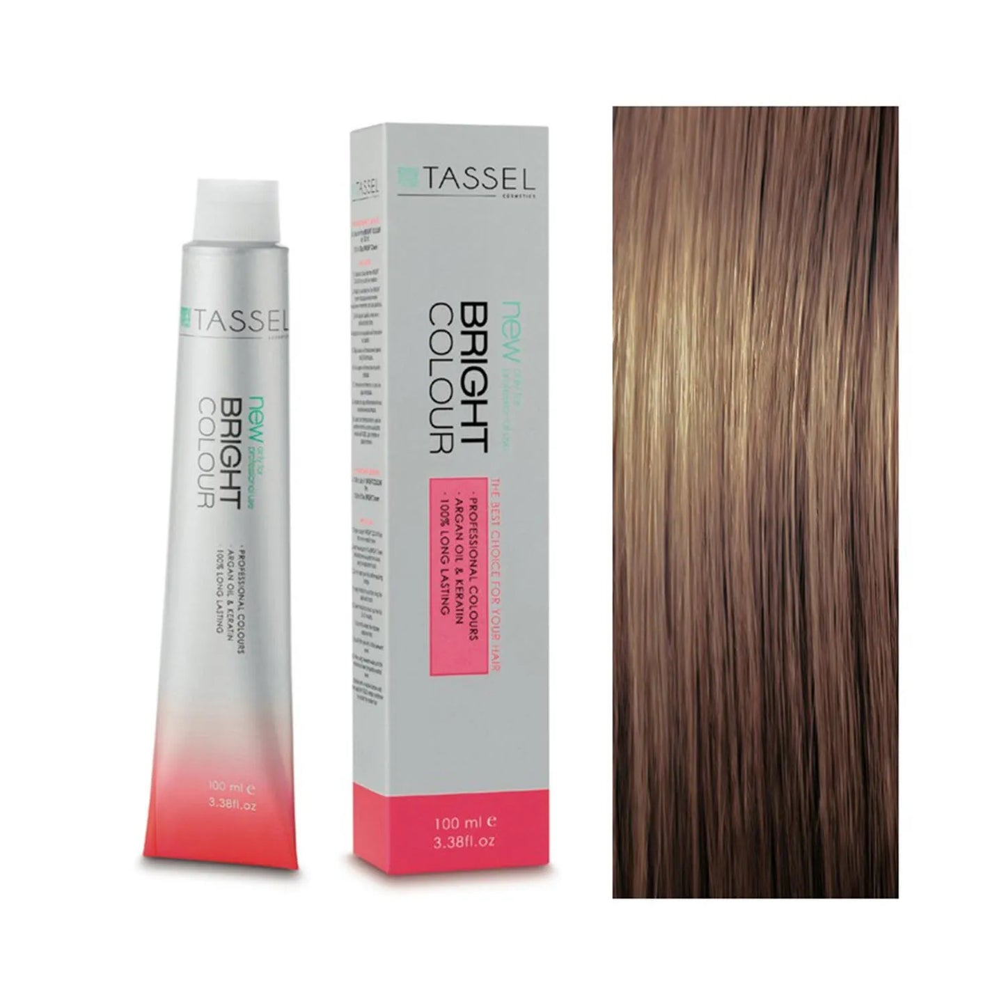 EUROSTIL EUROSTIL Bright Colour Haarfarbe Tinte 8,7 Rubio Claro Marron 1 Stück